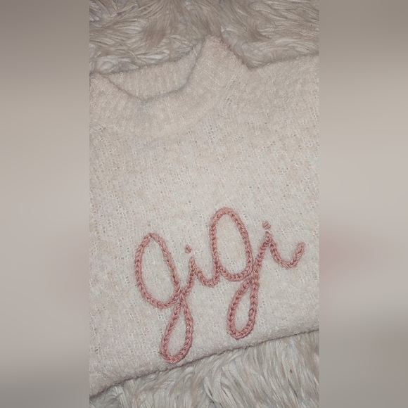 unbranded Sweaters - CUSTOM HAND EMBROIDERY